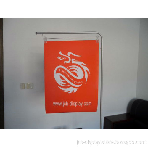 Hanging poster stand with type C
